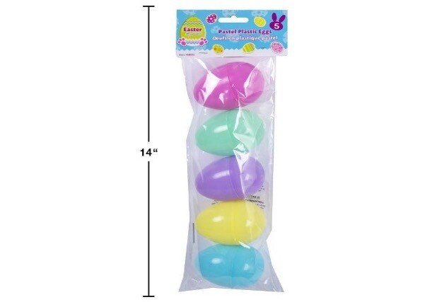 OEUFS DE CHASSE REMPLISSABLE 3.25&#39;&#39; PASTEL PQ.5 (PQ)