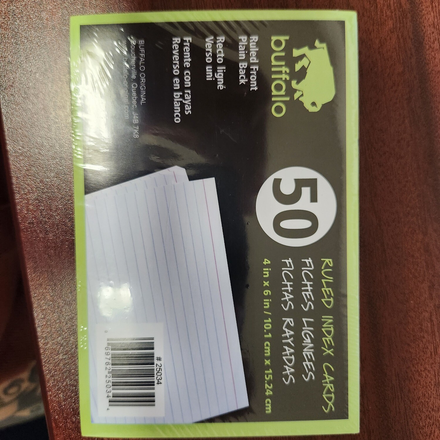 50 fiches lignees 4x6 (H4-6)