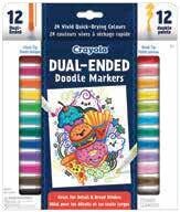 12ct Dual Ended Doodle Marker (E5)