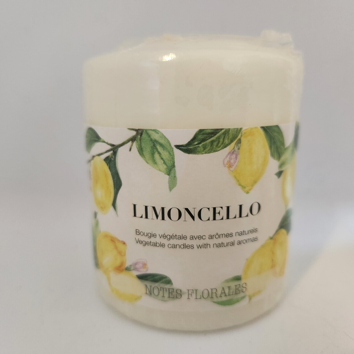 Bougie végétale  arômes naturels Limoncello 80x70mm, 5%(B5-2)
