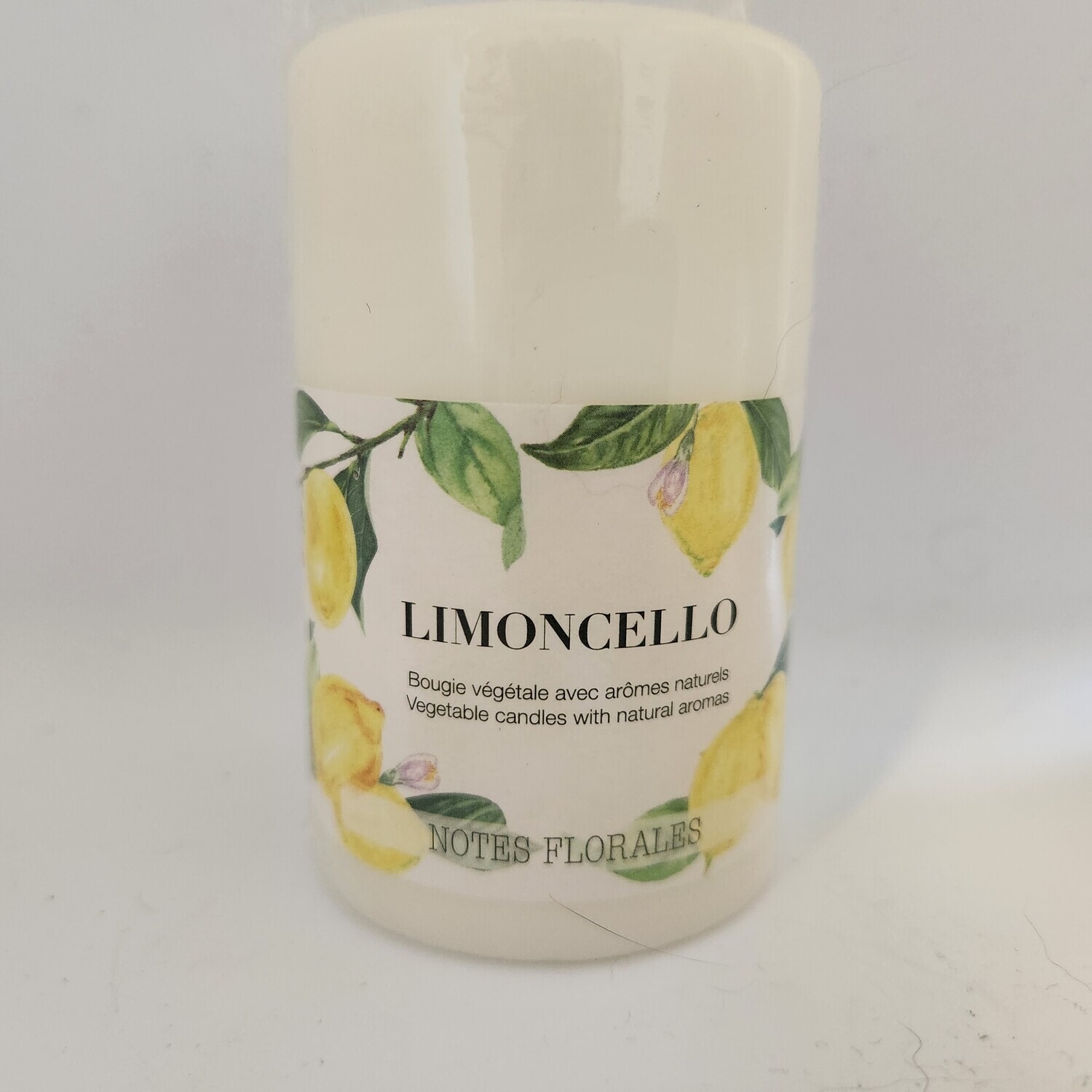 Bougie végétale  arômes naturels LIMONCELLO (100x 60mm),5%(B5-3)