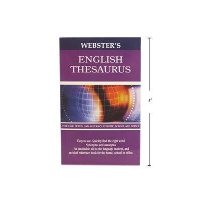 Dictionnaire anglais Thesaurus Websters (I4)