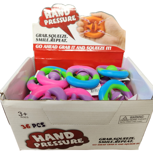 Anti stress pression ventouse présentoir de 36 (A8-6)