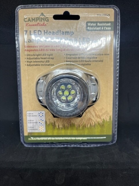 LAMPE FROONTALE A 7 LED (L3-6)
