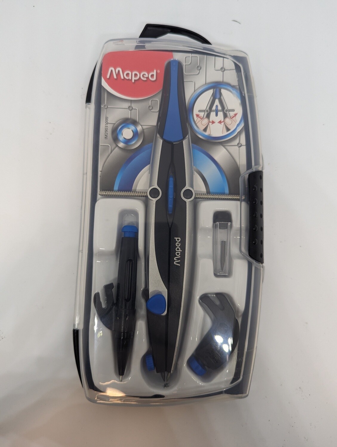 Compas technic boitier 4pcs (H2-7)