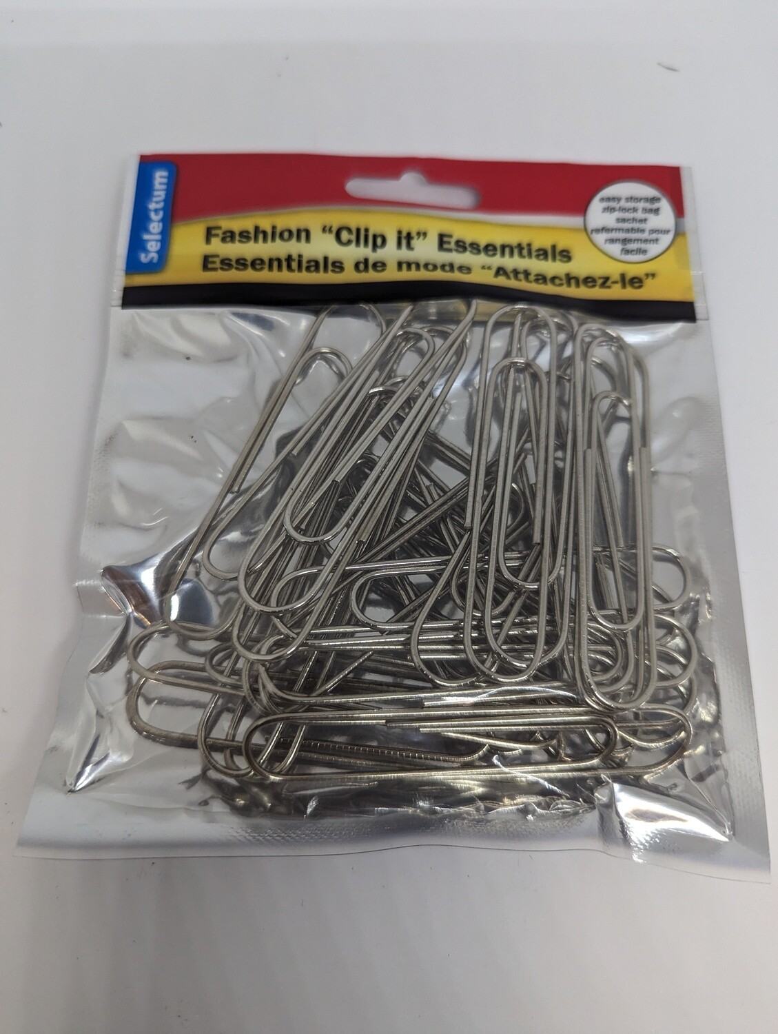 Trombones 80 mm argent (30) (H2-5)