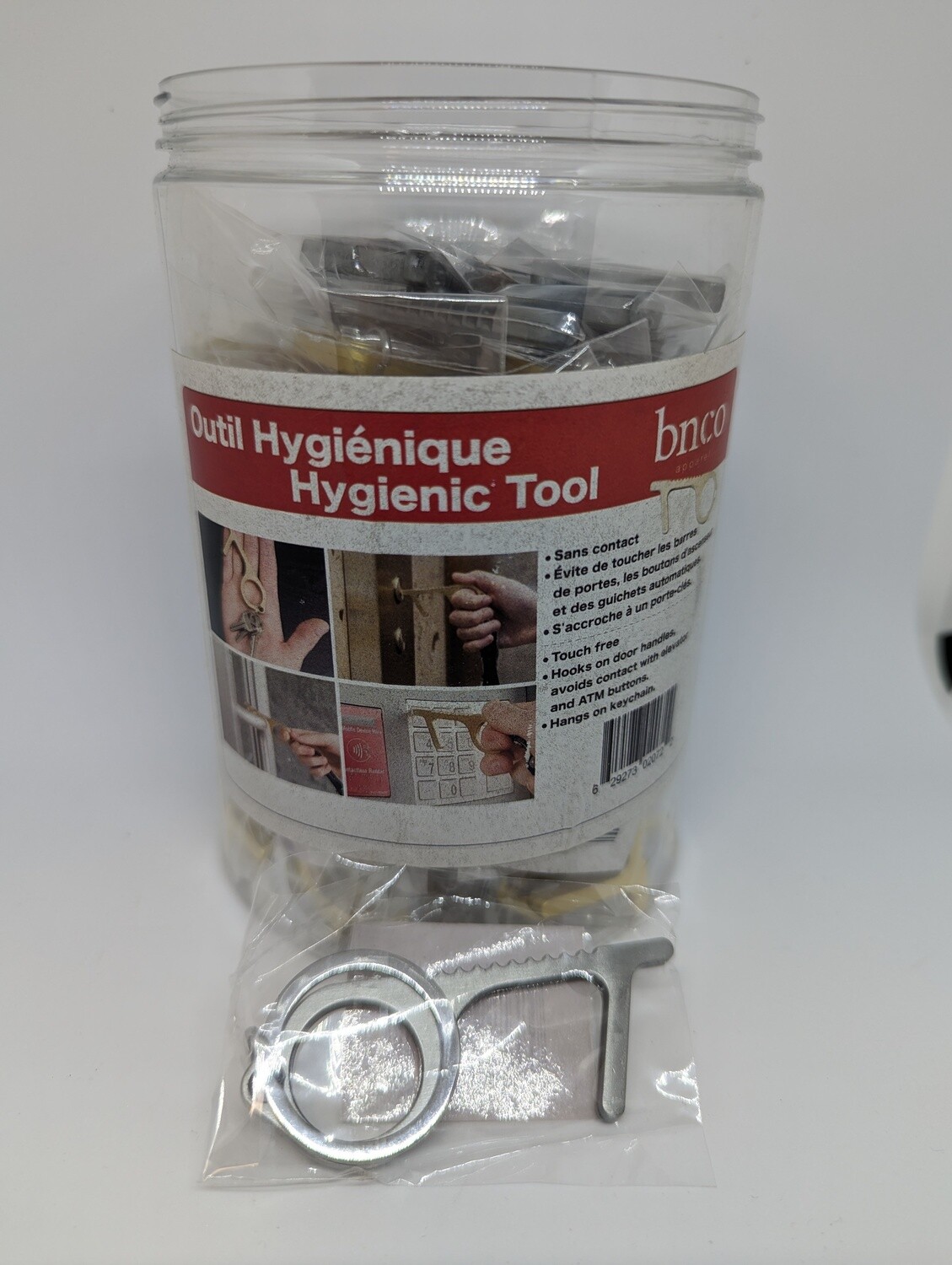 Cle sans contact hygienique (E1-1)