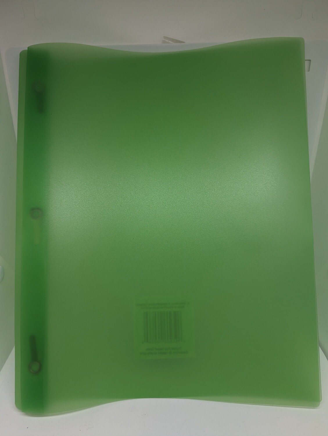 Couverture de rapport en poly givre (RW)