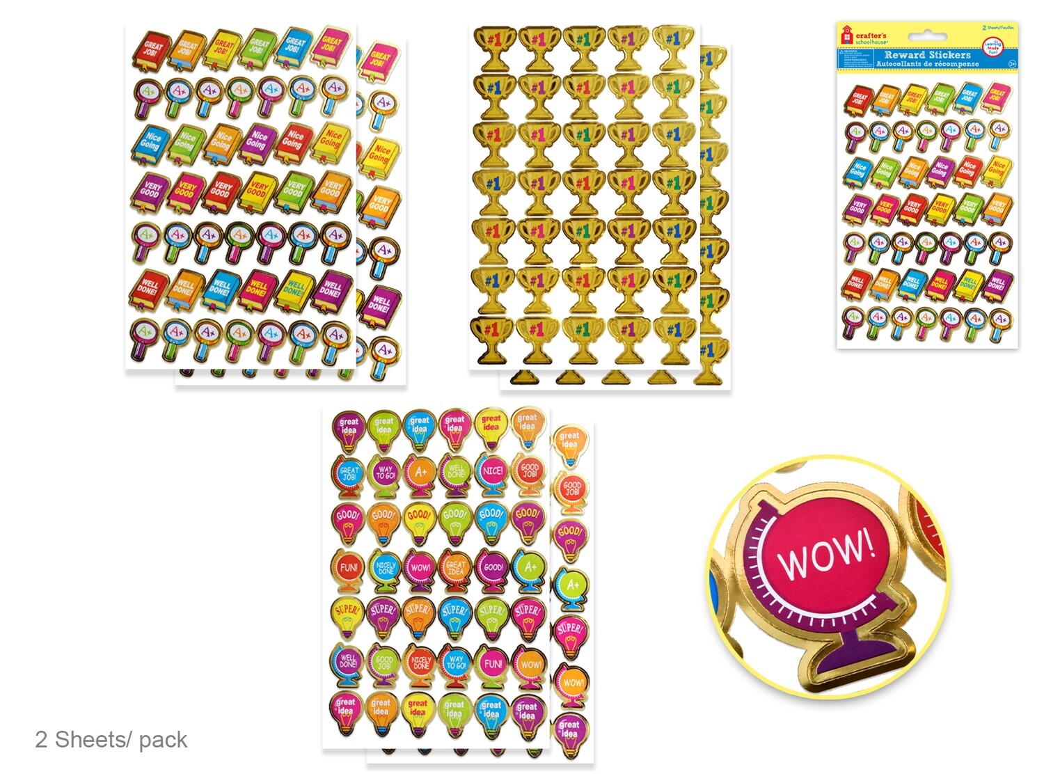 AUTOCOLLANT ENCOURAGEMENT (PQ DE 2 )