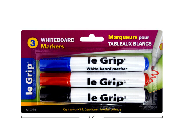 3 marqueurs pour tableau blanc (H3-5)