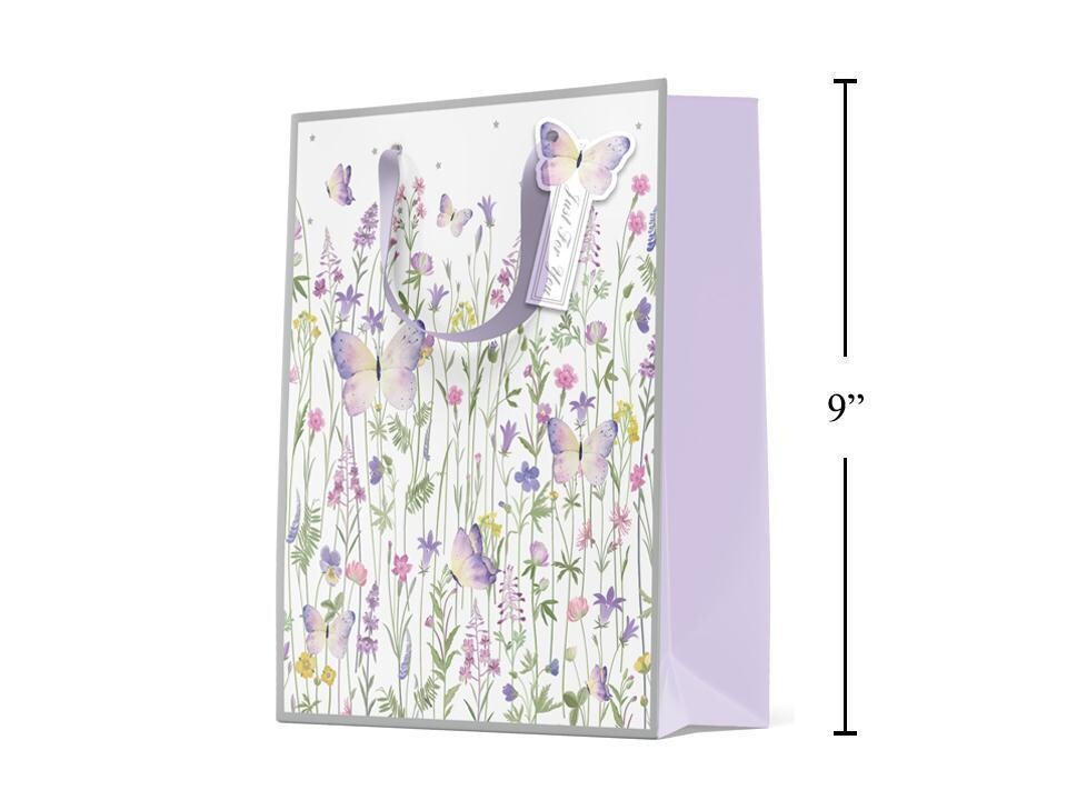 Sac cadeau papillon MOYEN 7x9 (C9-7)