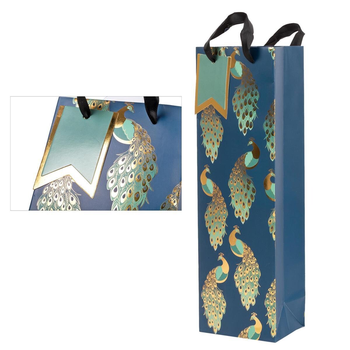 SAC CADEAU PAON A VIN  (C8-8)