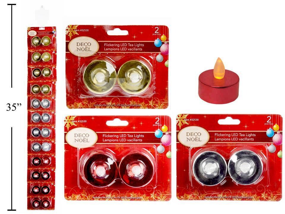 Lampions LED vacillants (XM)(G4)