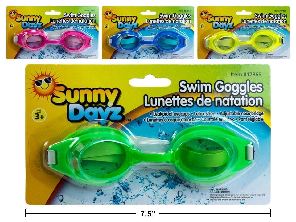 LUNETTE DE NAGE NEON POUR ENFANT 3+ (ETE)