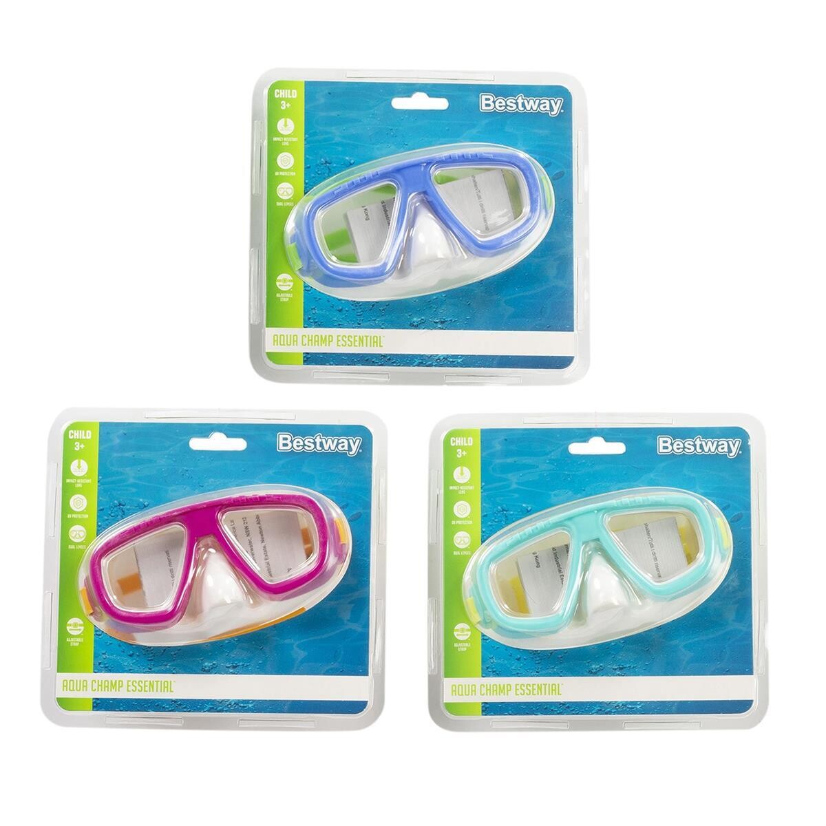 MASQUE DE PLONGEE POUR ENFANT 4+ (ETE)