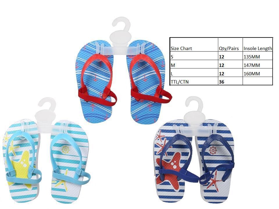 SANDALE FLIP FLOP POUR BÉBÉ AVEC BANDE ARRIÈRE (ETE)