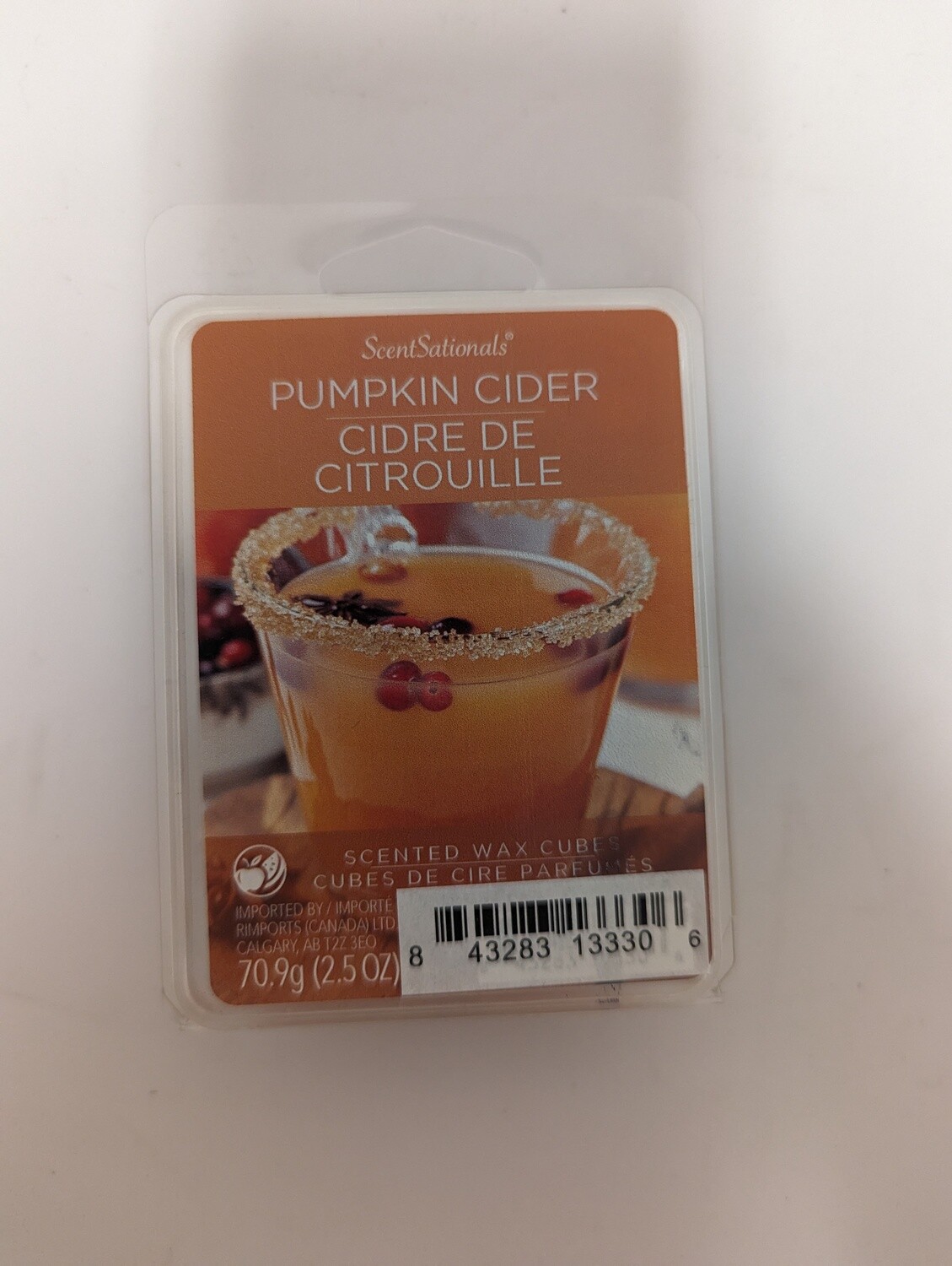 CUBES DE CIRE 70GR CIDRE DE CITROUILLE (B1-4)