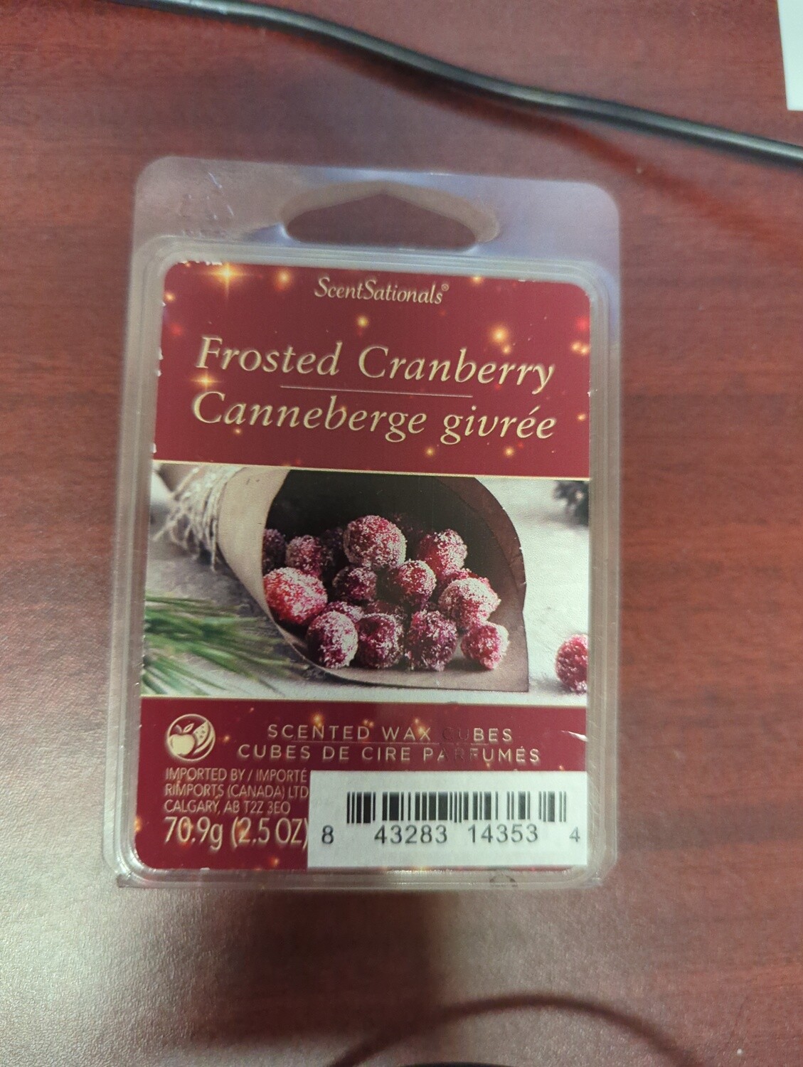 CUBES DE CIRE 70GR CANNEBERGE GIVREE (RW)