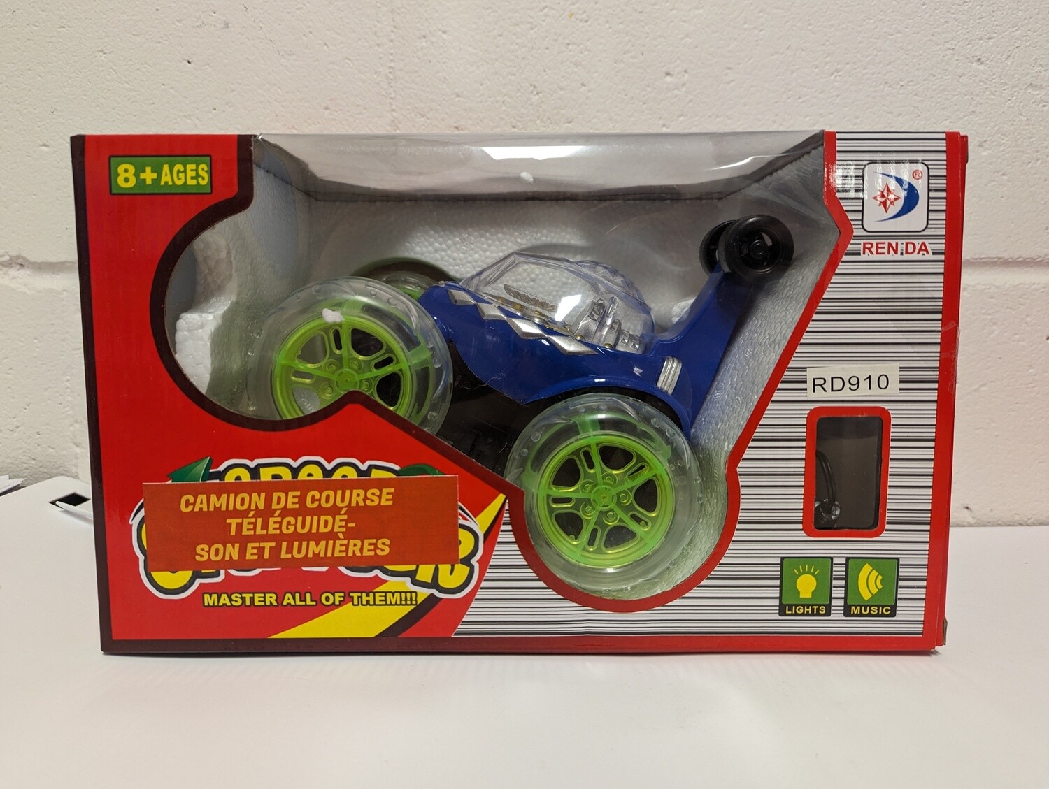 CAMION DE COURSE TELEGUIDE AVEC SONS ET LUMIERES (A1-1)