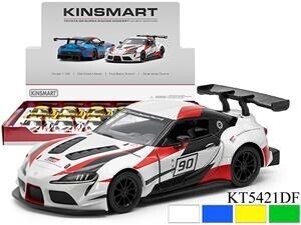 5&quot; TOYOTA GR SUPRA RACING CONCEPT WITH PRINTED (DIE CAST)