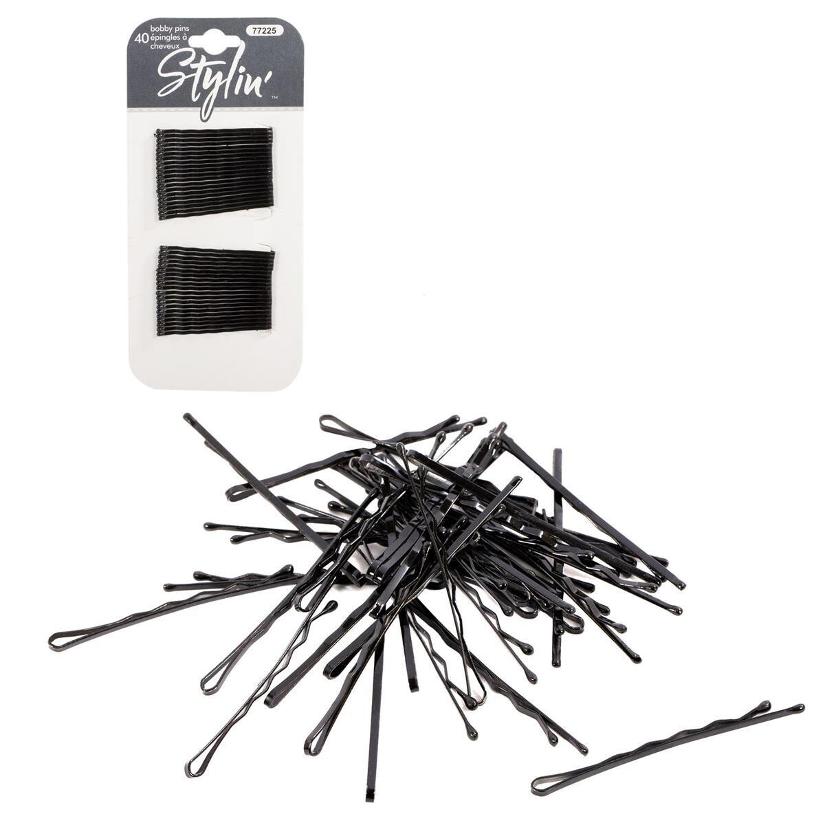 60 BOBBY PINS NOIRE  (L4-1)