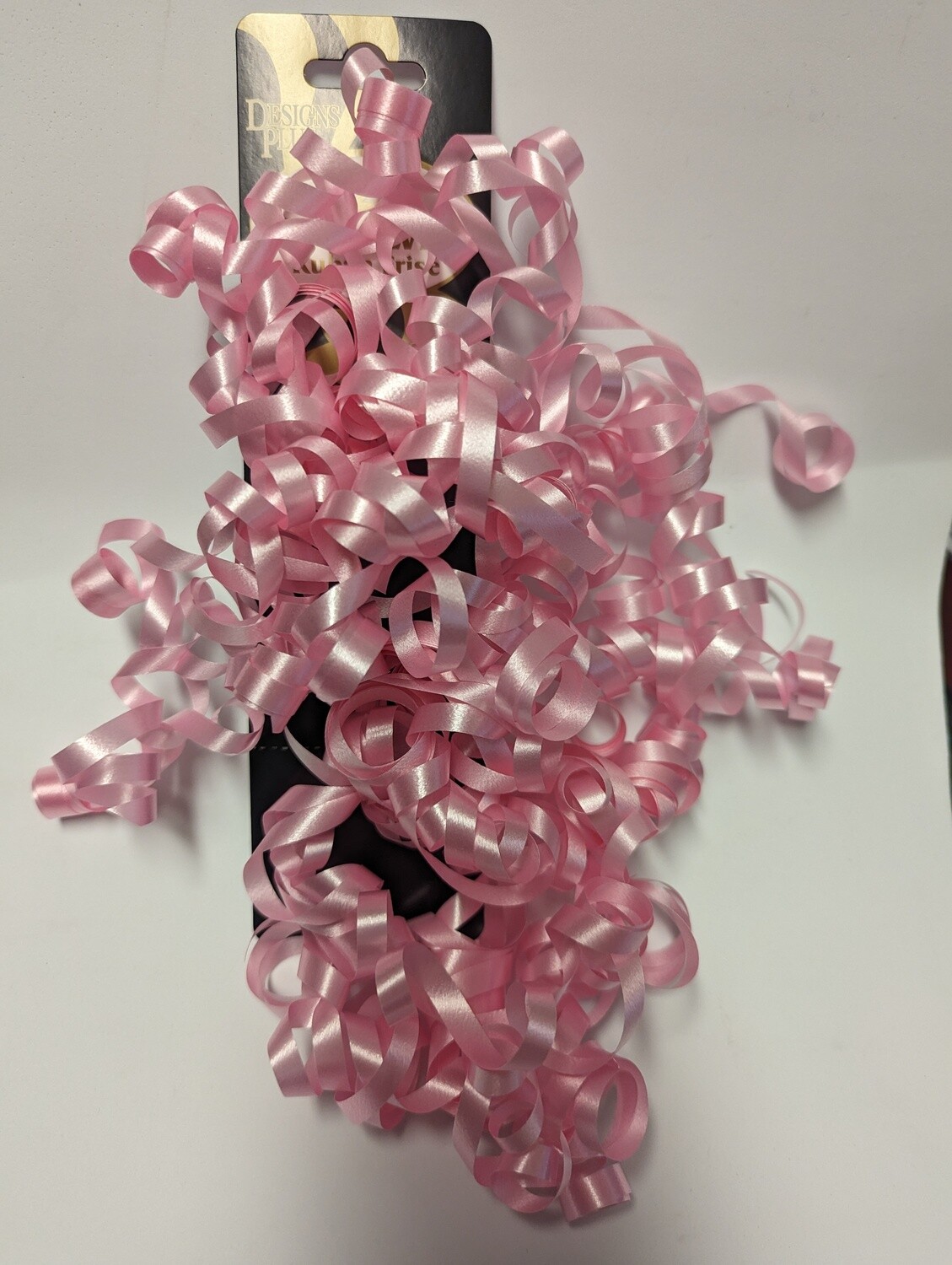 2 CHOUX FRISE ROSE METALLIQUE (D8)