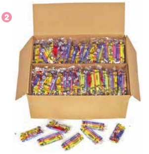 Boite de crayons de cire en paquet de 4 (360)