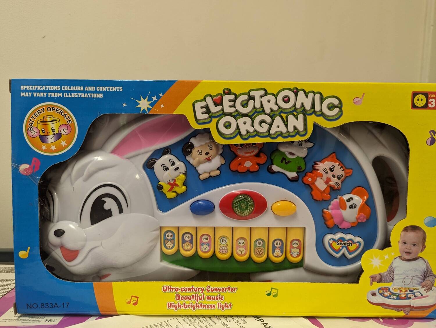 LAPIN PIANO MUSICAL (A3-2)