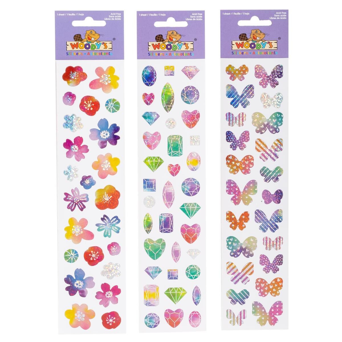 AUTOCOLLANT 10X2 HOLOGRAPHIQUE