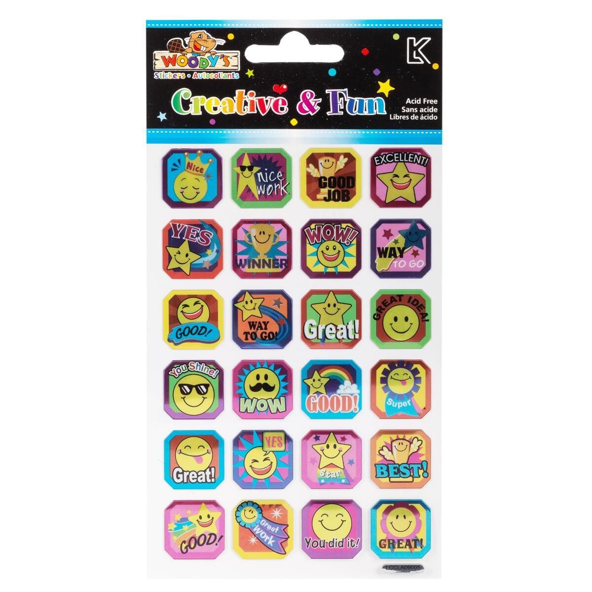 AUTOCOLLANT 4 X 6 ENCOURAGEMENT PROF