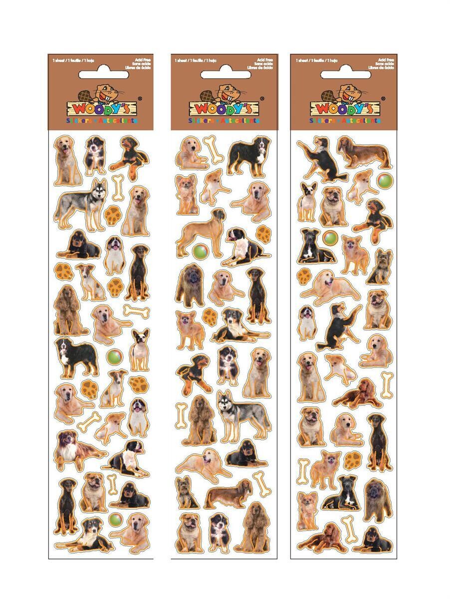 AUTOCOLLANT 10X2 CHIOT