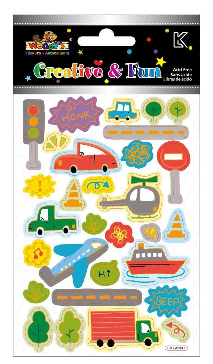 AUTOCOLLANT 4 X 6 TRANSPORT