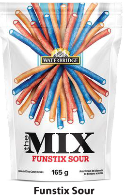 SAC DE BONBONS MIX FUNSTIX SOUR 165G (ÉTÉ)