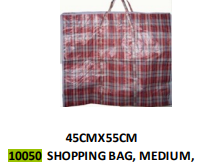 SAC DE MAGASINAGE 45X55CM  ROUGE(F2-1)