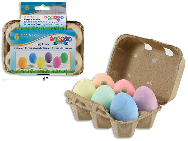 CRAIES EN FORME D&#39;OEUF PQ DE 6 (PQ)