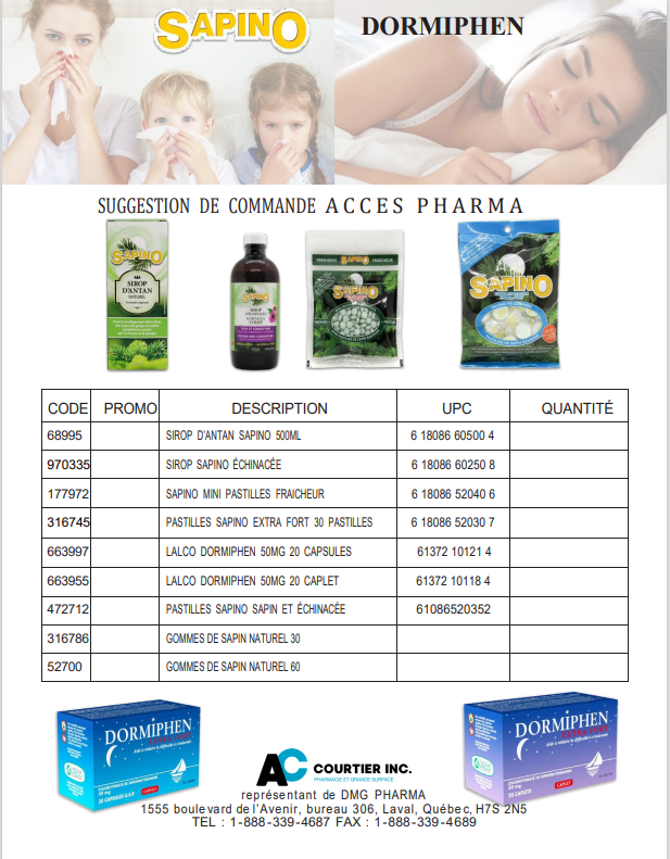 Suggestion de commande