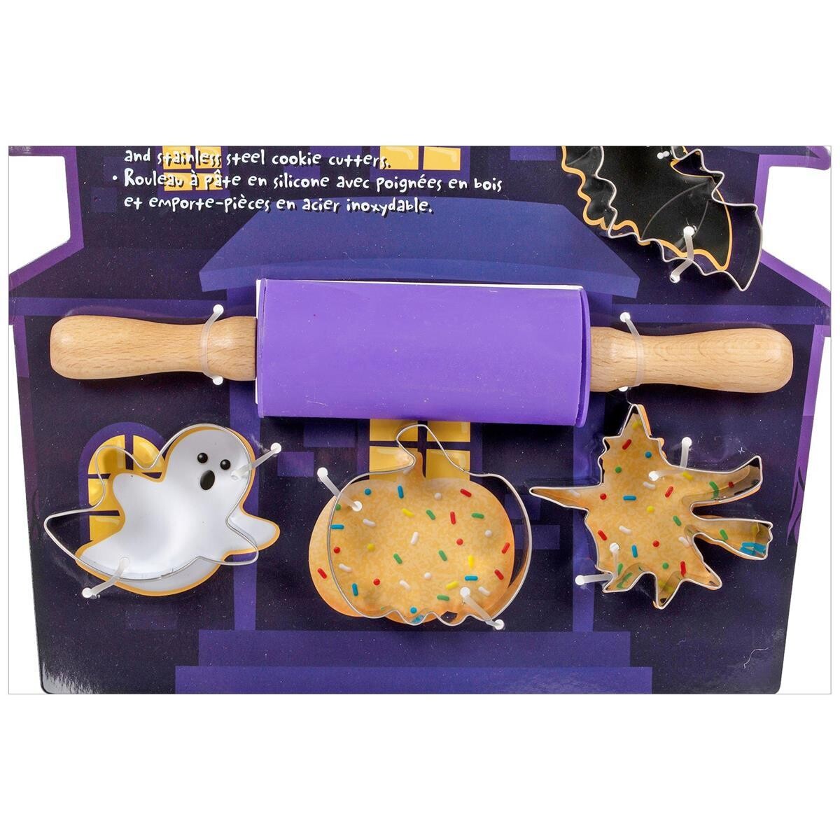 ROULEAU A PATE EN SCILICONE ET EMPORTE PIECE 5 MCX (HW)