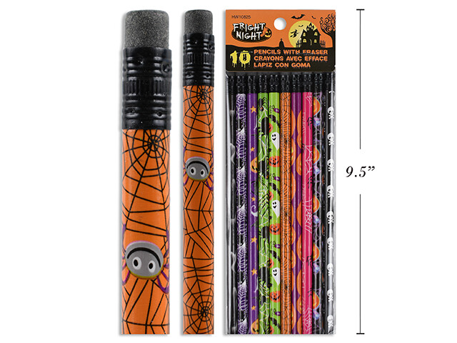 CRAYONS THEMATIQUES AVEC EFFACE 10MCX (HW)(RW)