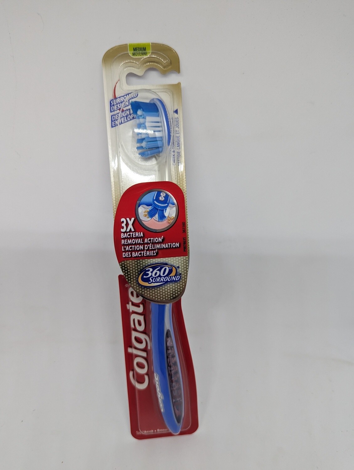 BROSSE A DENTS 3X ACTION D ELIMINATION DES BACTERIE 360 SURROUND(E3-5)