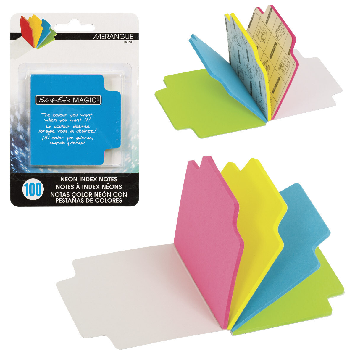 NOTES A INDEX NEONS PQT 100(I2-6)