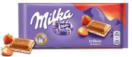 MILKA CREME DE FRAISE 100G