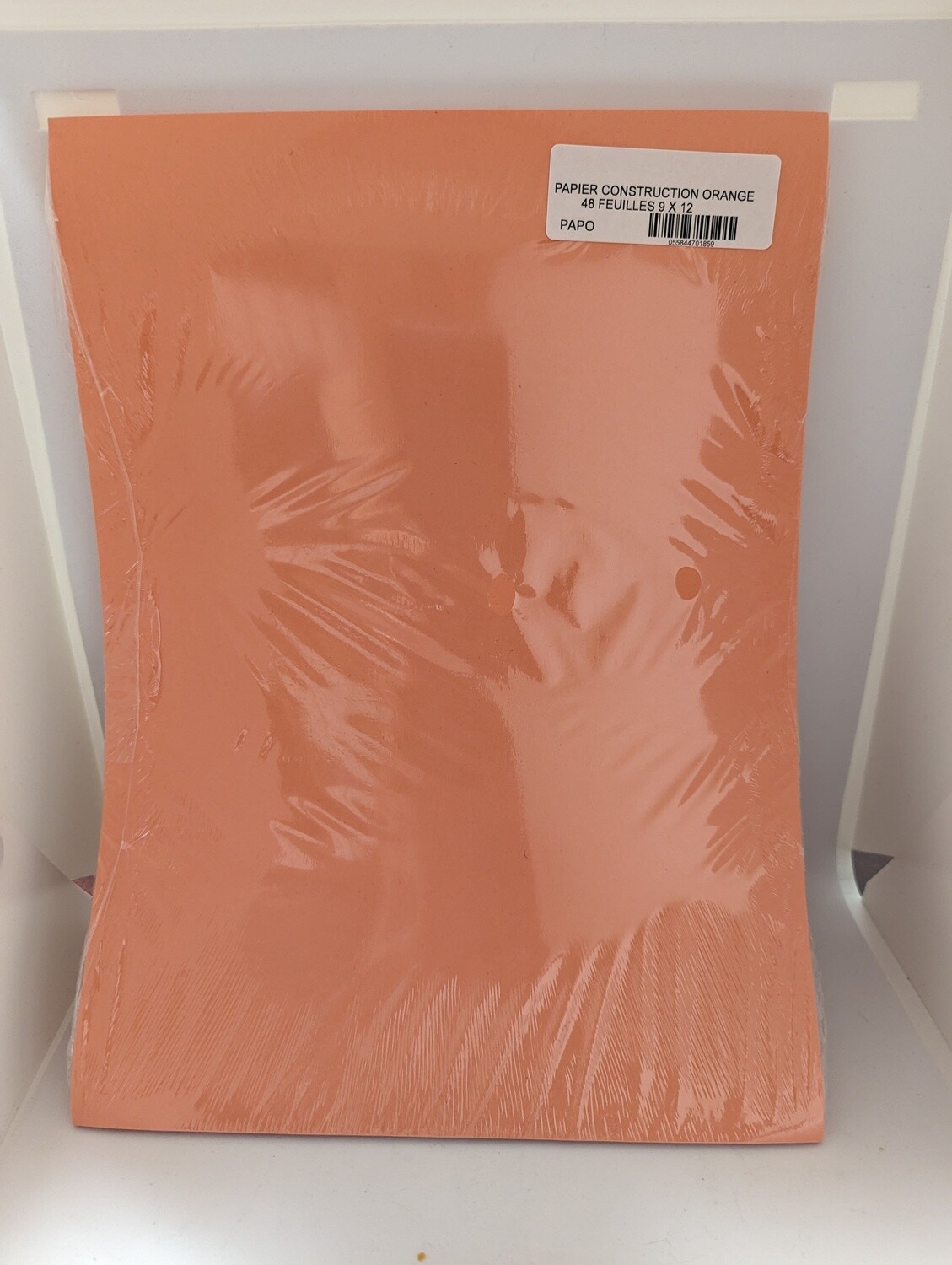 PAPIER CONSTRUCTION ORANGE 9 X 12(K5-10)