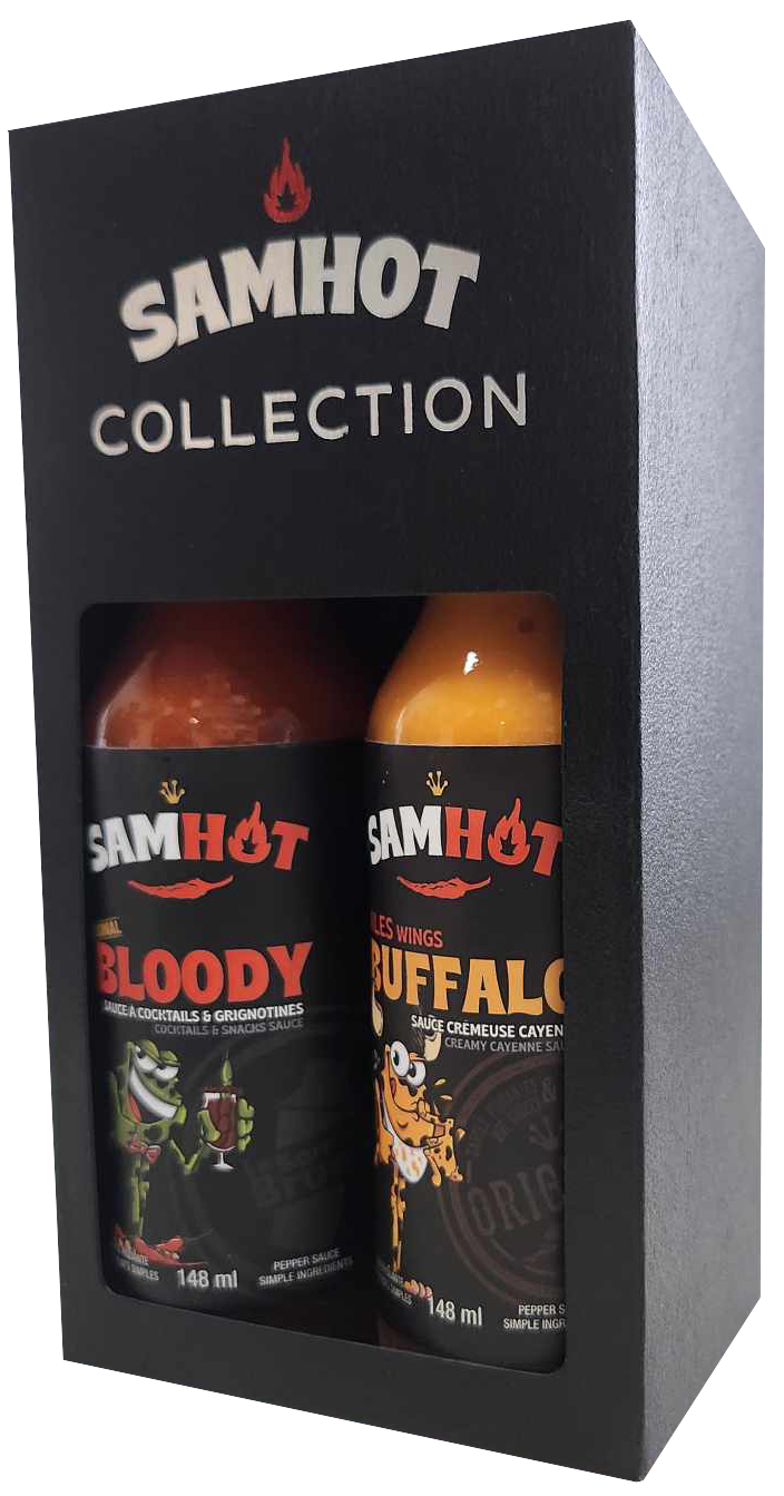 COFFRET CADEAU SAMHOT  BUFFALO/BLOODY