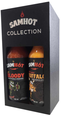 COFFRET CADEAU SAMHOT  BUFFALO/BLOODY