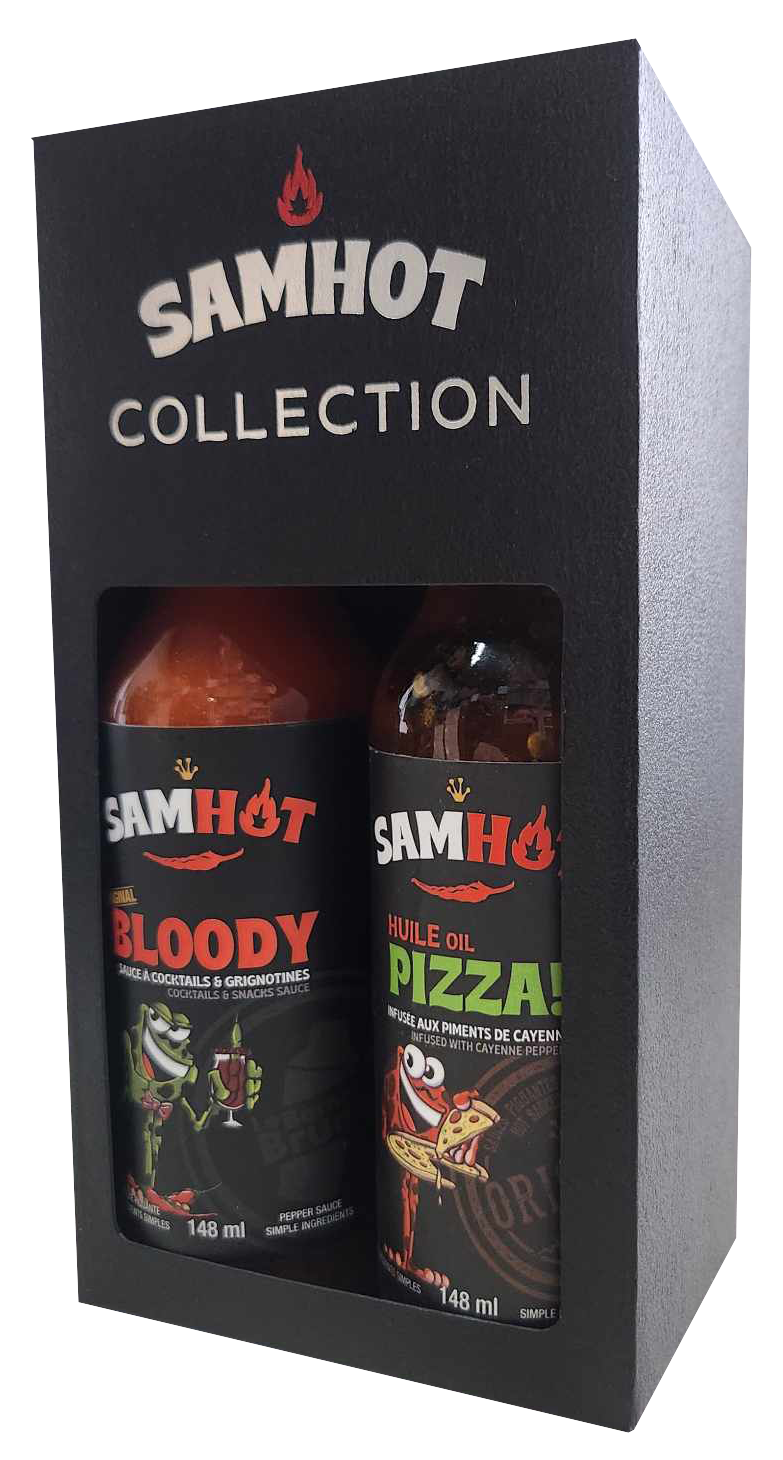 COFFRET CADEAU SAMHOT  COMBO PIZZA