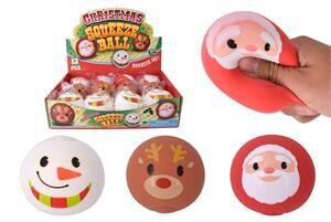 BALLE ANTI STRESS DE NOEL (PRESENTOIR) (XM)(G3)