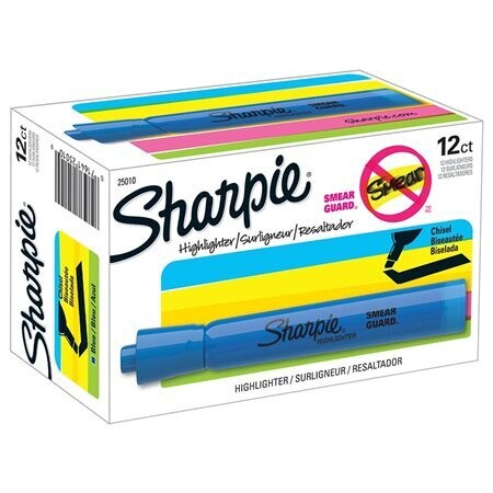 SURLIGNEUR SHARPIE BLEU (VENDU A L&#39;UNITÉ) (H4-7)