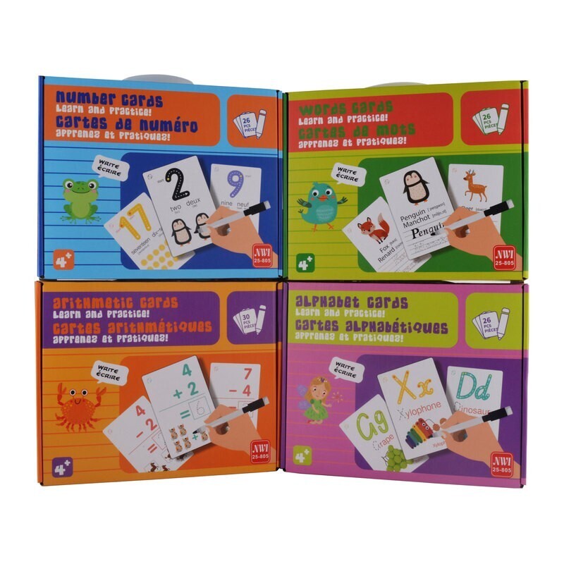 JEUX EDUCATIFS APPRENDRE DES MOTS,NOMBRES,ALPHABETS,ARITHMETIQUES (A8-6)