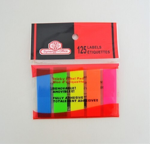 NOTES AUTOCOLLANTES ADHESIVES ET AMOVIBLE PQ DE 125(H4-6)