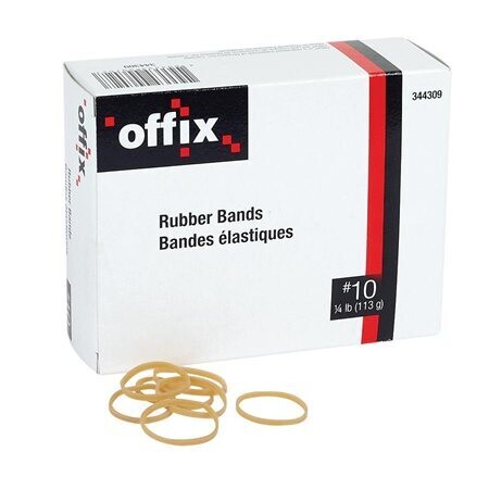 BANDES ELASTIQUES 1/4 LB 113GR #6 (I2-3)